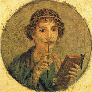 Портрет от Помпей, I в. сл. Хр