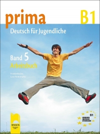 Prima 5. Ниво B1. Учебна тетрадка по немски език за 9. клас