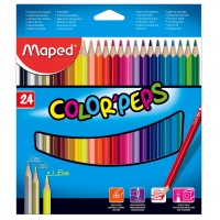 Цветни моливи Maped Color Peps 24 цвята